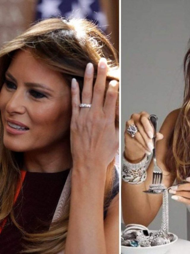 Melania Trump’s extravagant jewelry collection